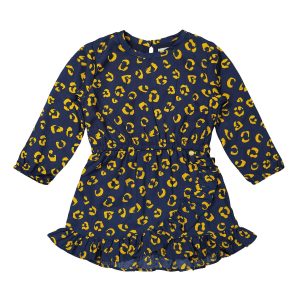 Pige kjole - Navy - Størrelse 98