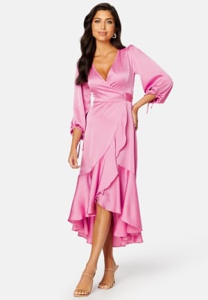 BUBBLEROOM Gilda Wrap Dress Lilac XL