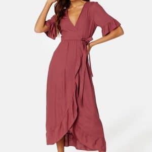 Happy Holly Emmie maxi dress Old rose 32/34