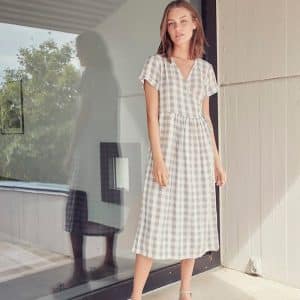 ICHI Lya Kjole Tan, Størrelse: 34, Farve: Tan, Dame