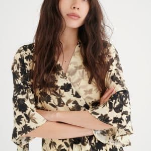 Inwear Vulioiw New Hazini Kjole 7238 301258 Gul, Størrelse: 40, Farve: Gul Jungle Fever, Dame