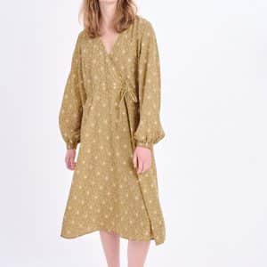 Karen By Simonsen Ashleykb Kjole 10103754 171022 Kelp, Størrelse: 42, Farve: Kelp, Dame