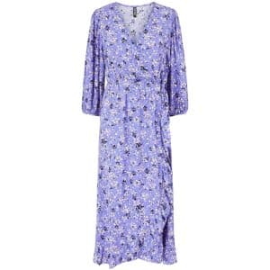 PIECES dame kjole PCHARMONY - Purple Opulence Flower
