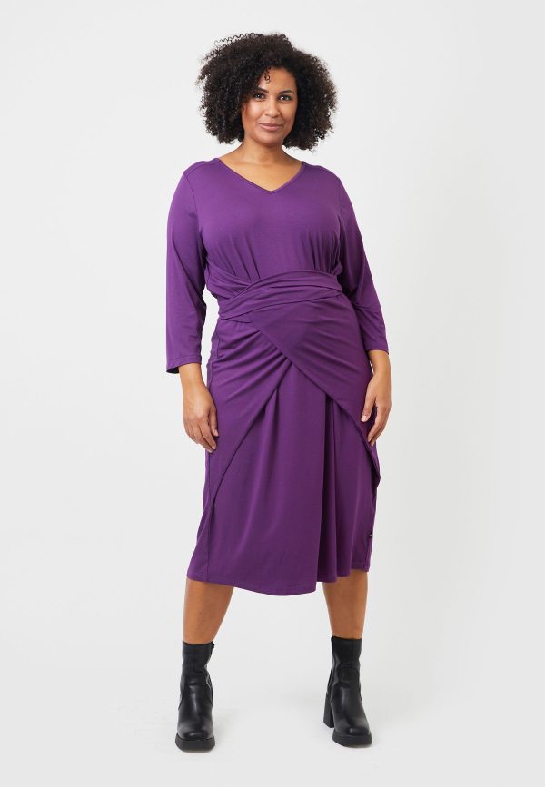 Adia - Kjole - Adadjo - Royal Purple - Xl/54-56