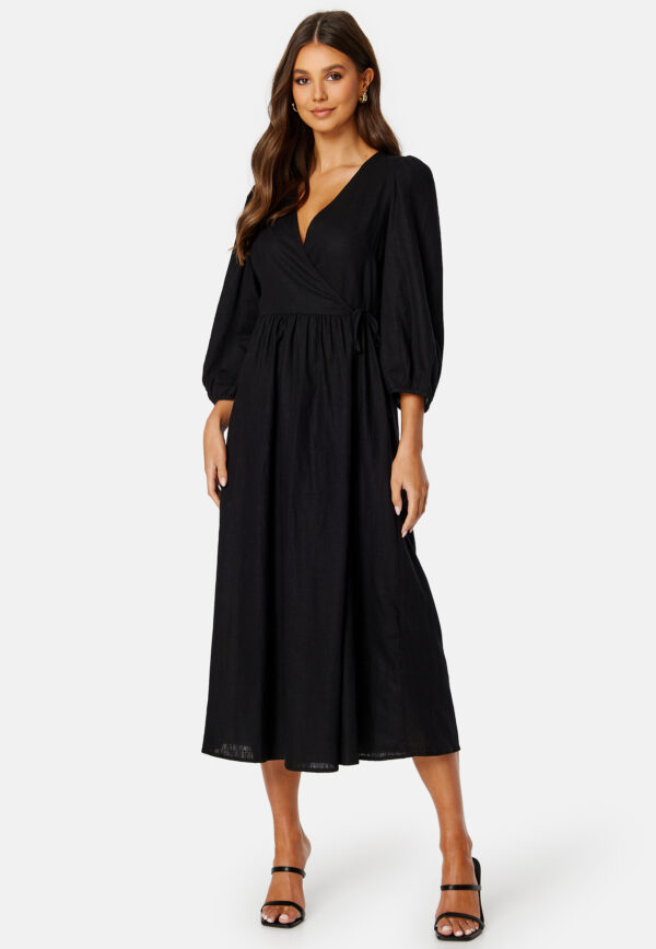 CC Linen wrap dress