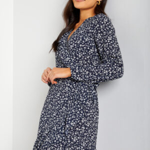 Carly L/S Wrap Dress