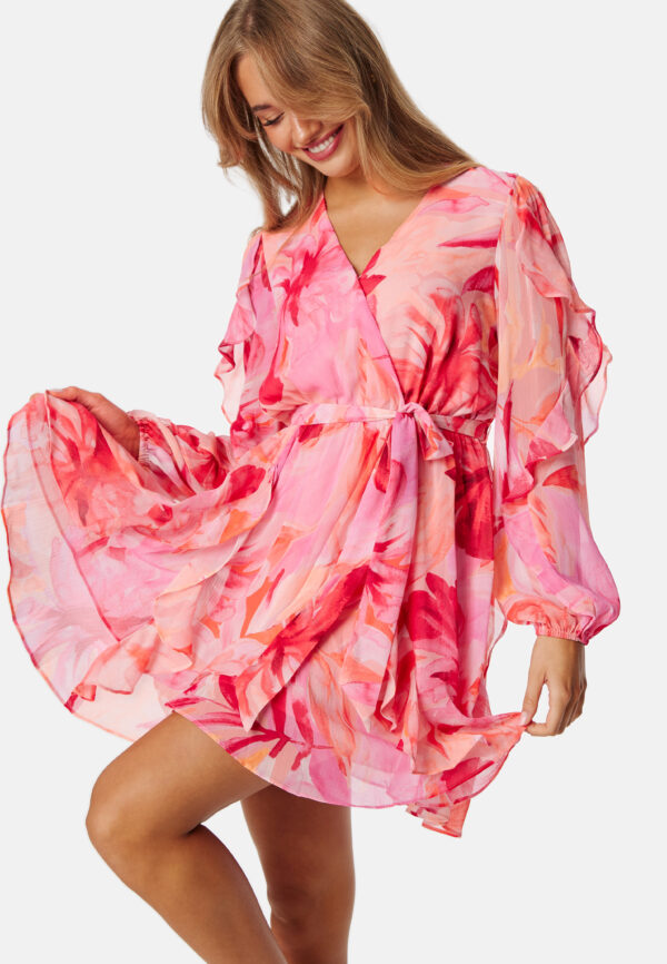 Cinzia Ruffle Mini Dress