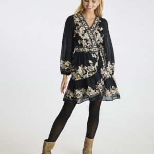 Dorna Printed Voile Dress