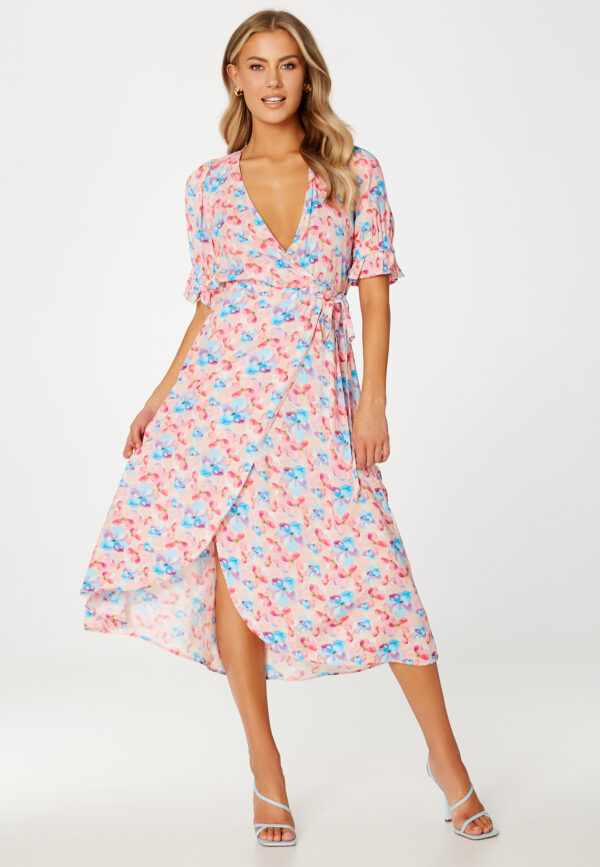 Elegance S/S Wrap Dress