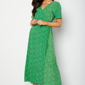 Ema Elise L/S Long Wrap Dress
