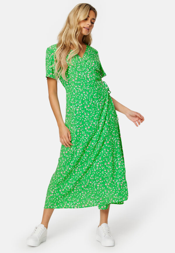 Ema Elise Long Wrap Dress