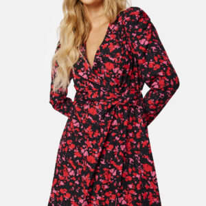 Faline LS Wrap Dress