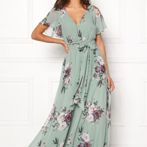 Flutter Floral Maxi Dress
