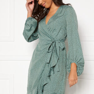 Henna L/S Wrap Dress