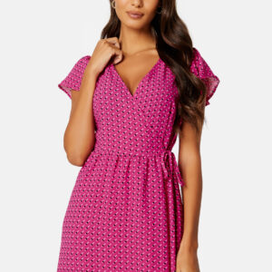 Naomi S/S Midi Wrap Dress