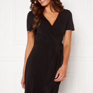 Nayeli S/S Knee Wrap Dress