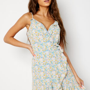 Nova Lux Strap Wrap Dress