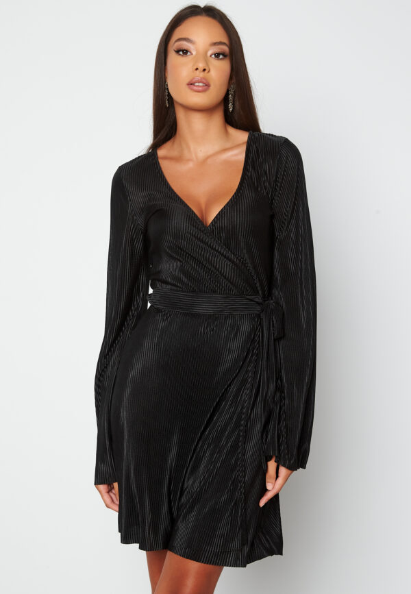 Poppy plissé dress