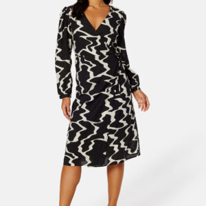 Vanja L/S Wrap Dress